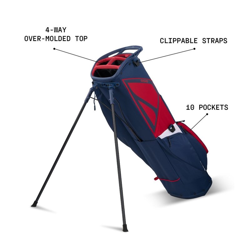 Ogio Featherlite stand bag, nero