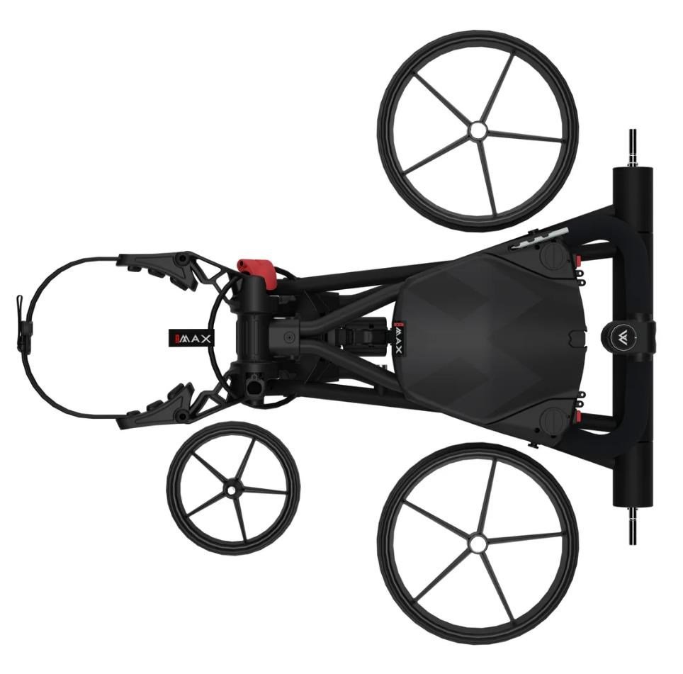 Big Max e-TI 3 carrello elettrico, nero