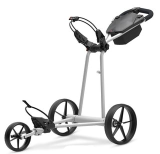 Big Max e-TI 3 carrello elettrico, grigio (incl. batteria, caricatore)