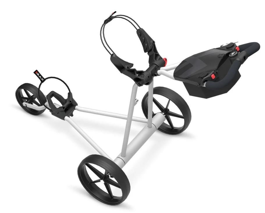 Big Max e-TI 3 carrello elettrico, grigio (incl. batteria, caricatore)