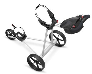 Big Max e-TI 3 carrello elettrico, grigio (incl. batteria, caricatore)