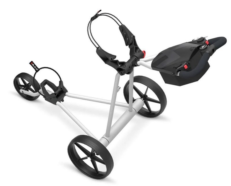 Big Max e-TI 3 carrello elettrico, grigio (incl. batteria, caricatore)