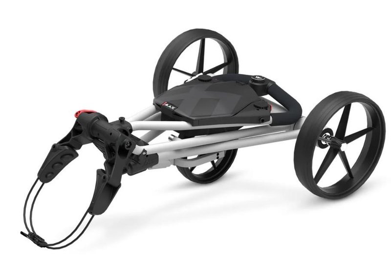 Big Max e-TI 3 carrello elettrico, grigio (incl. batteria, caricatore)