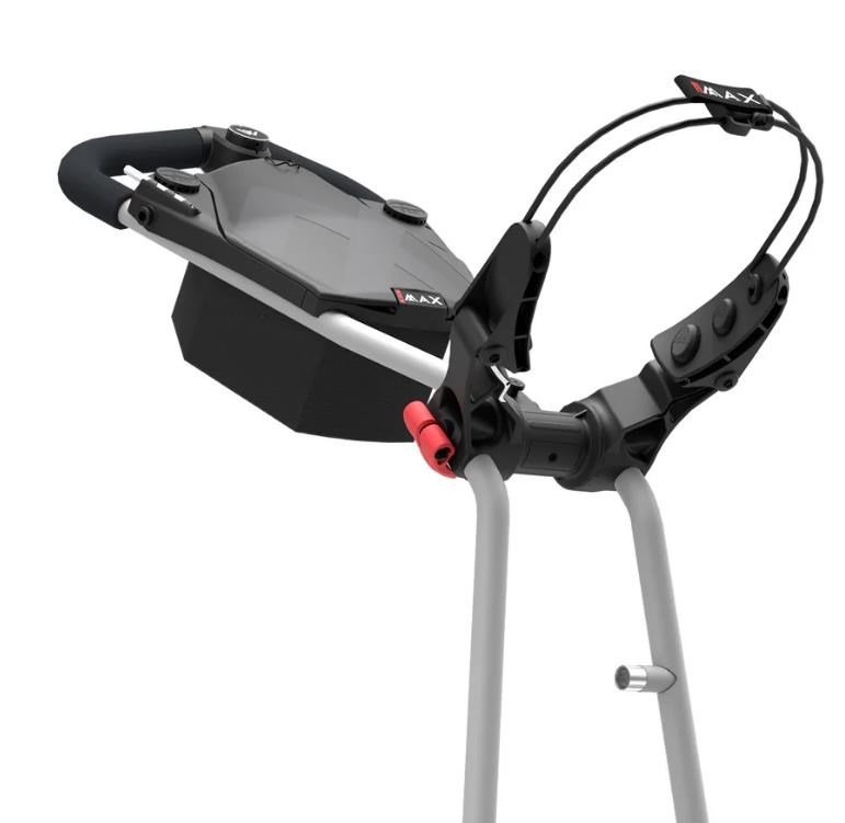 Big Max e-TI 3 carrello elettrico, grigio (incl. batteria, caricatore)