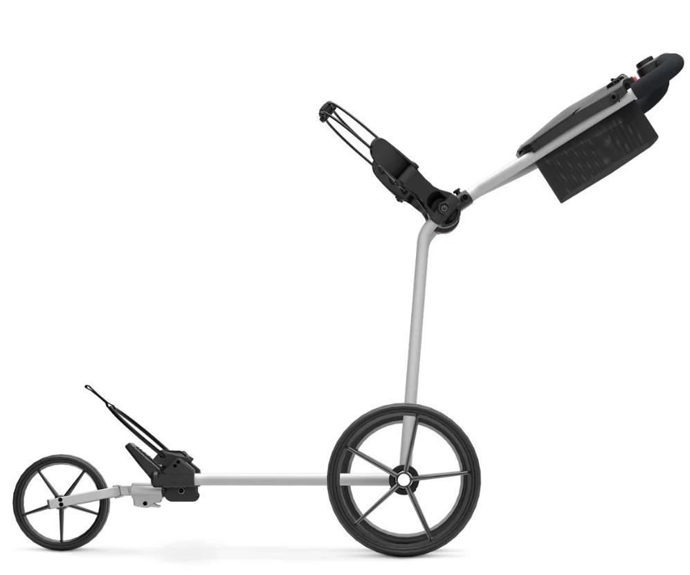 Big Max e-TI 3 carrello elettrico, grigio (incl. batteria, caricatore)