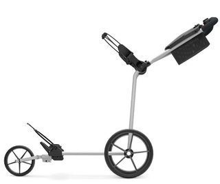Big Max e-TI 3 carrello elettrico, grigio (incl. batteria, caricatore)
