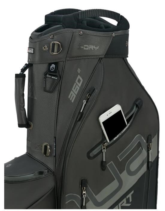 Big Max Aqua Sport 360 2 cart bag, nero/antracite/grigio