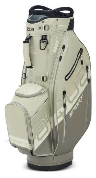 Big Max Aqua Sport 360 2 cart bag, grigio/grigio chiaro/bianco sporco