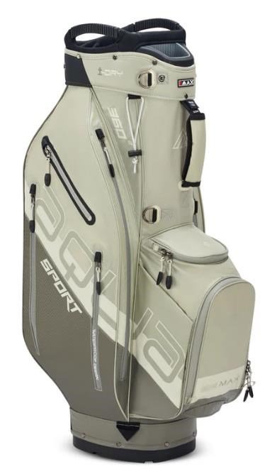 Big Max Aqua Sport 360 2 cart bag, grigio/grigio chiaro/bianco sporco