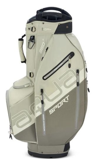 Big Max Aqua Sport 360 2 cart bag, grigio/grigio chiaro/bianco sporco