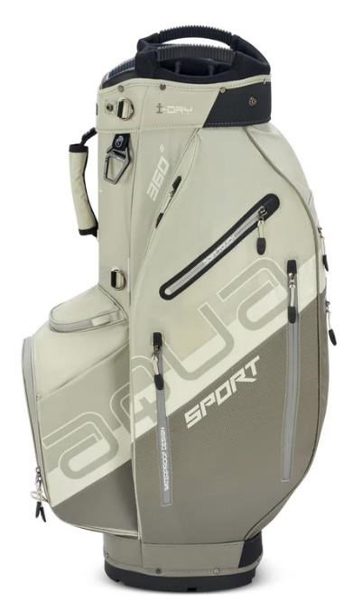 Big Max Aqua Sport 360 2 cart bag, grigio/grigio chiaro/bianco sporco