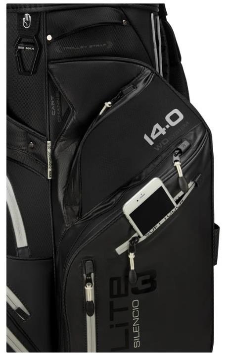 Big Max Dri Lite Silencio 3 Organizer cart bag, nero