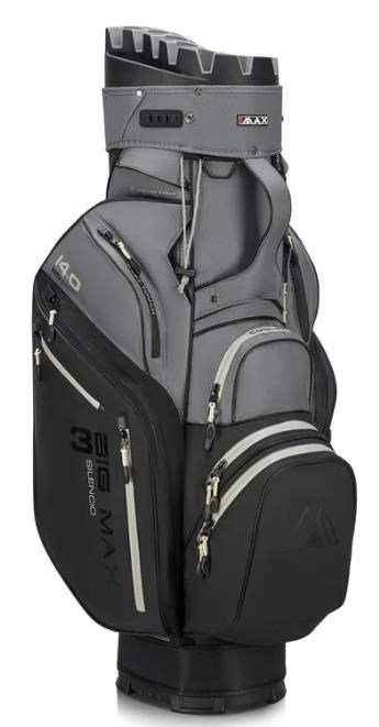 Big Max Dri Lite Silencio 3 Organizer cart bag, nero/grigio