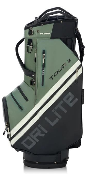 Big Max Dri Lite Tour 2 cart bag, nero/oliva/bianco sporco