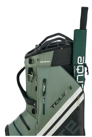 Big Max Dri Lite Tour 2 cart bag, nero/oliva/bianco sporco