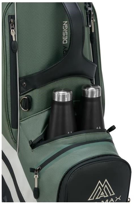 Big Max Dri Lite Tour 2 cart bag, nero/oliva/bianco sporco