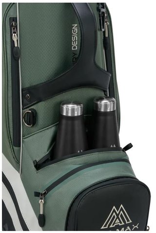 Big Max Dri Lite Tour 2 cart bag, nero/oliva/bianco sporco