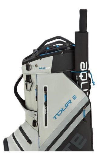 Big Max Dri Lite Tour 2 cart bag, nero/bianco sporco/blu