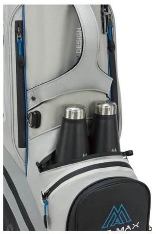Big Max Dri Lite Tour 2 cart bag, nero/bianco sporco/blu