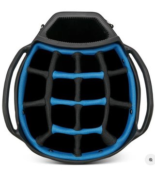 Big Max Dri Lite Tour 2 cart bag, nero/bianco sporco/blu