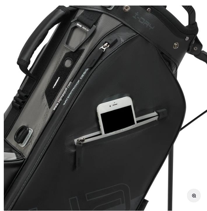 Big Max Aqua Eight H stand bag, nero/antracite
