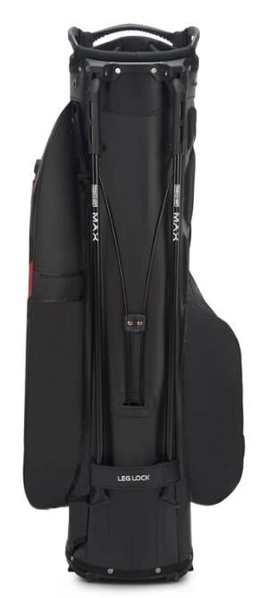 Big Max Aqua Eight H stand bag, nero/rosso