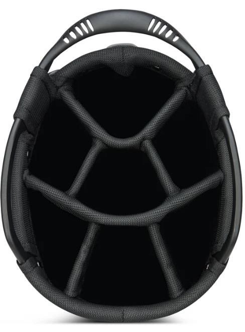 Big Max Aqua Eight H stand bag, nero/rosso