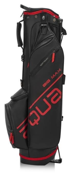 Big Max Aqua Seven H stand bag, nero/rosso