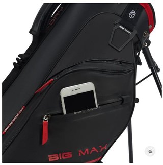 Big Max Aqua Seven H stand bag, nero/rosso