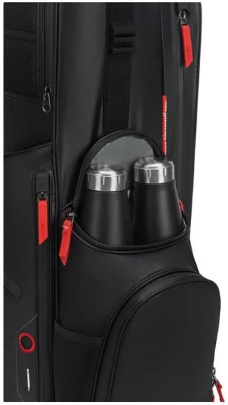 Big Max Aqua Seven H stand bag, nero/rosso