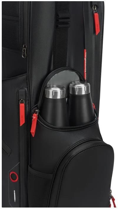 Big Max Aqua Seven H stand bag, nero/rosso