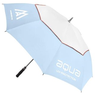 Big Max Aqua Umbrella UV ombrello 60", ice blue/bianco/pesca