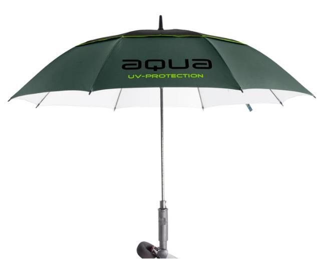 Big Max Aqua Umbrella UV ombrello 60", verde foresta/nero/lime