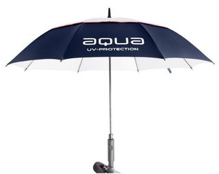 Big Max Aqua Umbrella UV ombrello 60", navy/bianco/rosso