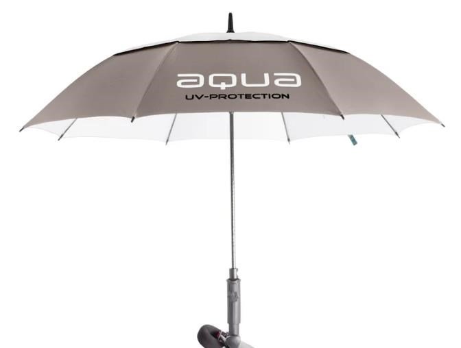 Big Max Aqua Umbrella UV ombrello 60", taupe/bianco/nero