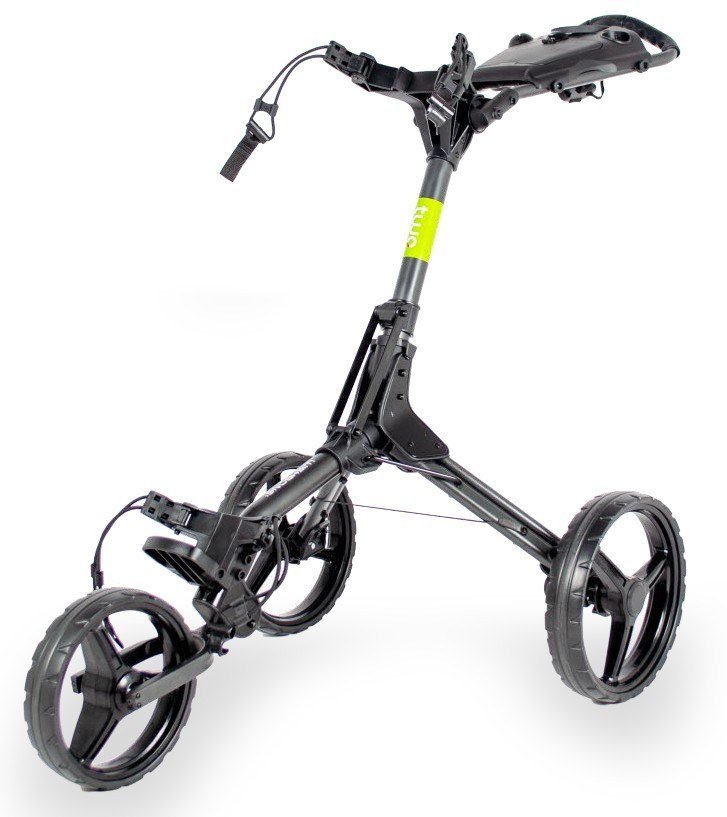 Wishbone Cube Two carrello manuale, charcoal/lime