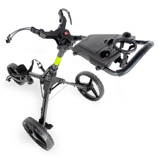 Wishbone Cube Two carrello manuale, charcoal/lime