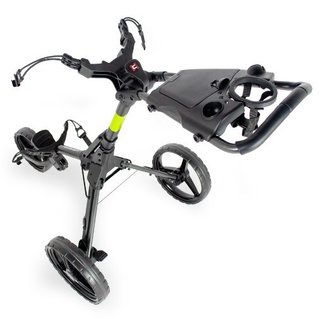 Wishbone Cube Two carrello manuale, charcoal/lime