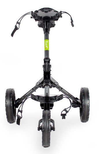 Wishbone Cube Two carrello manuale, charcoal/lime