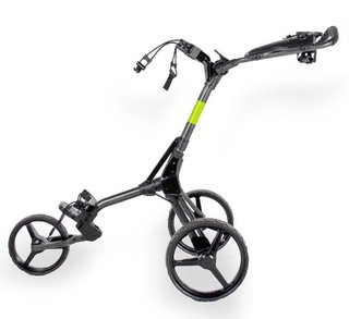 Wishbone Cube Two carrello manuale, charcoal/lime