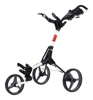 Wishbone Cube Two carrello manuale, bianco/rosso