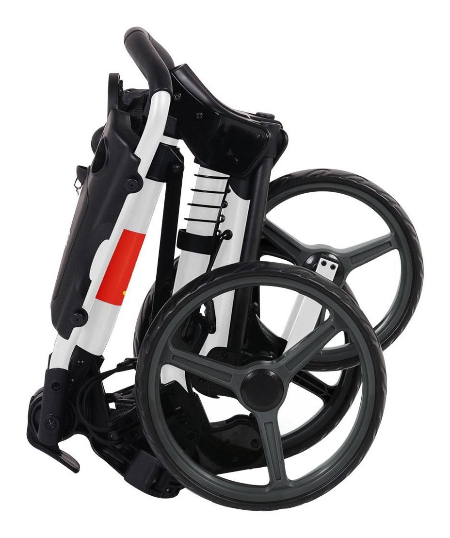 Wishbone Cube Two carrello manuale, bianco/rosso