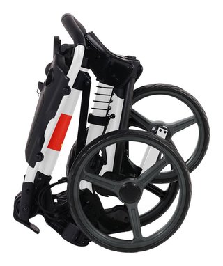 Wishbone Cube Two carrello manuale, bianco/rosso