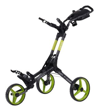 Wishbone Cube Three carrello manuale, nero/lime