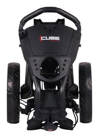 Wishbone Cube Three carrello manuale, nero/lime