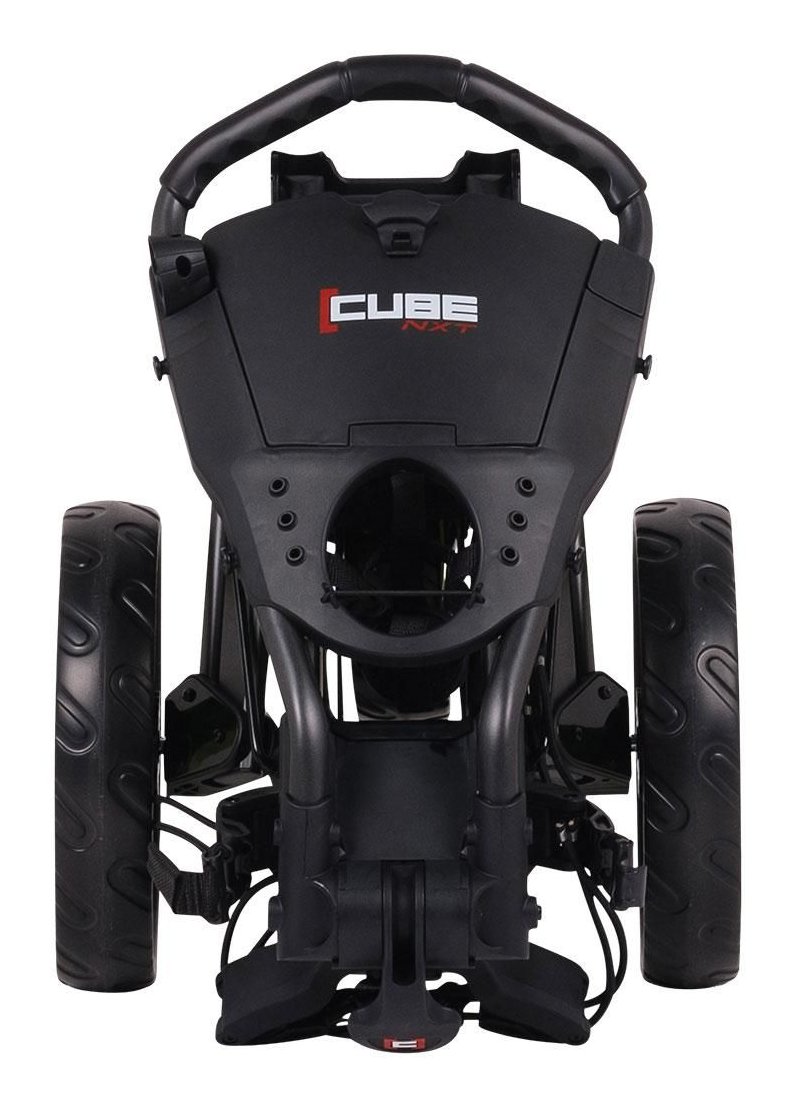 Wishbone Cube Three carrello manuale, nero/lime