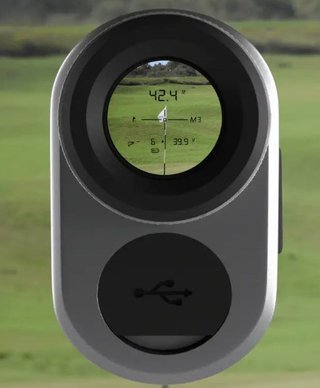 Zoom Focus S2 telemetro laser, nero/argento
