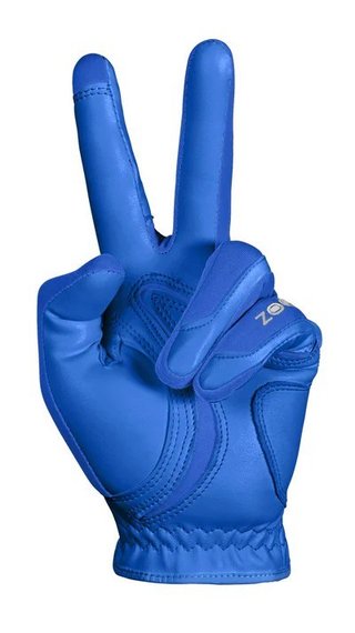 Zoom Zoom Hybrid guanto da golf uomo, blu