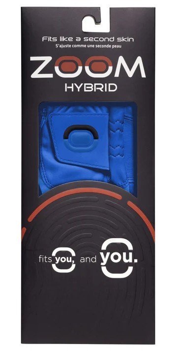 Zoom Zoom Hybrid guanto da golf uomo, blu