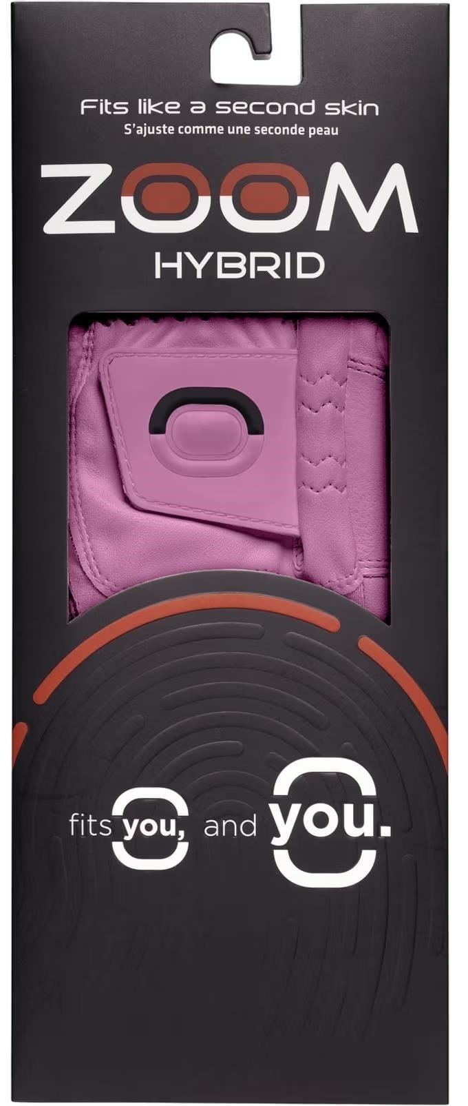 Zoom Zoom Hybrid guanto da golf donna, rosa